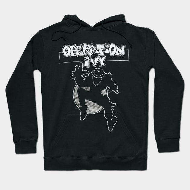 Operation Ivy Band Logo Hoodie by Powder.Saga art